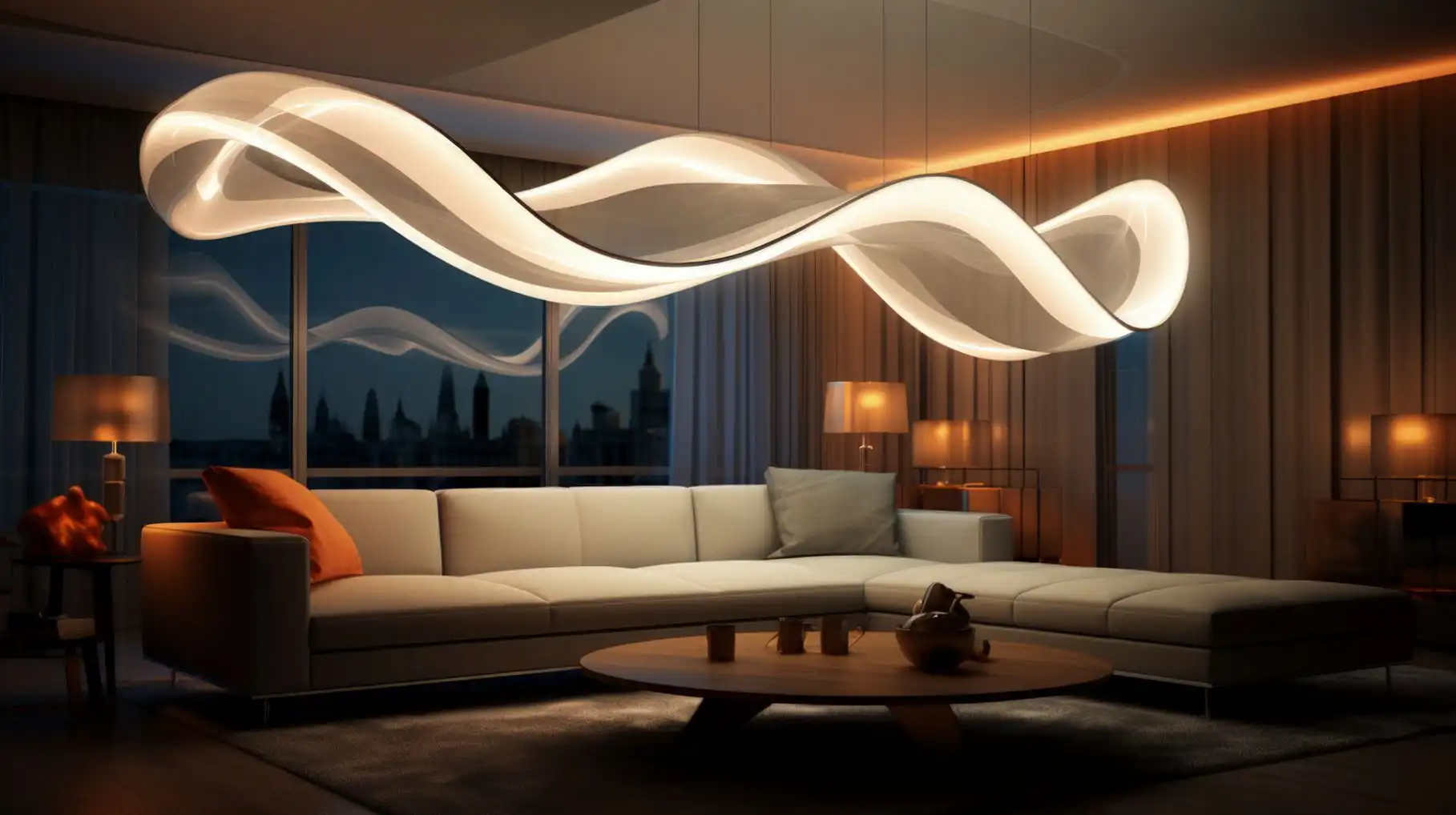 Modern designer lighting fixtures